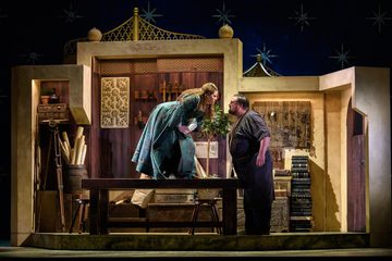 Production shot of The Seraglio