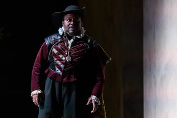 Production shot of The Seraglio