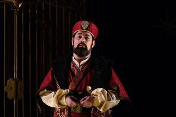 Production shot of The Seraglio