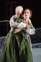 Scarpia grabbing Tosca
